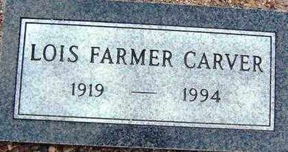CARVER, LOIS - Maricopa County, Arizona | LOIS CARVER - Arizona Gravestone Photos