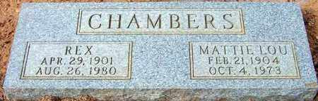 CHAMBERS, REX - Maricopa County, Arizona | REX CHAMBERS - Arizona Gravestone Photos
