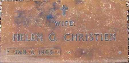 CHRISTIEN, HELEN G. - Maricopa County, Arizona | HELEN G. CHRISTIEN - Arizona Gravestone Photos
