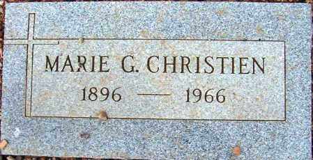 CHRISTIEN, MARIE G. - Maricopa County, Arizona | MARIE G. CHRISTIEN - Arizona Gravestone Photos