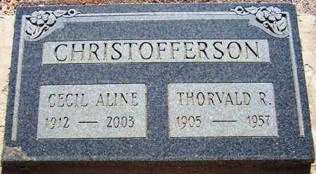WATTS CHRISTOFFERSON - ROSEBER, CECIL ALINE - Maricopa County, Arizona | CECIL ALINE WATTS CHRISTOFFERSON - ROSEBER - Arizona Gravestone Photos