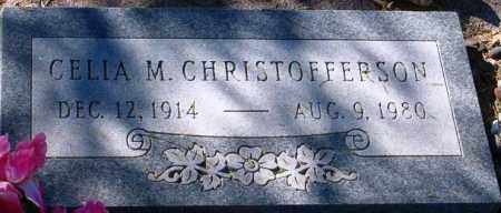 CHRISTOFFERSON, CELIA M. - Maricopa County, Arizona | CELIA M. CHRISTOFFERSON - Arizona Gravestone Photos