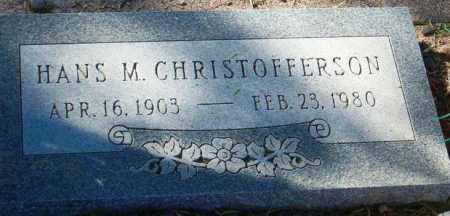 CHRISTOFFERSON, HANS MARQVARD - Maricopa County, Arizona | HANS MARQVARD CHRISTOFFERSON - Arizona Gravestone Photos