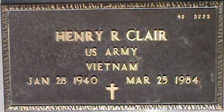 CLAIR, HENRY R. - Maricopa County, Arizona | HENRY R. CLAIR - Arizona Gravestone Photos
