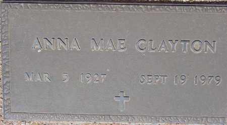 CLAYTON, ANNA MAE - Maricopa County, Arizona | ANNA MAE CLAYTON - Arizona Gravestone Photos