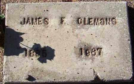 CLEMONS, JAMES FRANKLIN - Maricopa County, Arizona | JAMES FRANKLIN CLEMONS - Arizona Gravestone Photos