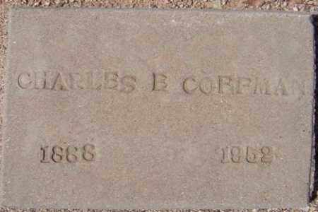 COFFMAN, CHARLES EDWARD - Maricopa County, Arizona | CHARLES EDWARD COFFMAN - Arizona Gravestone Photos