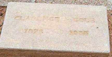 COLE, CLARENCE - Maricopa County, Arizona | CLARENCE COLE - Arizona Gravestone Photos