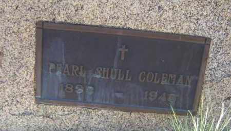 SHULL COLEMAN, PEARL - Maricopa County, Arizona | PEARL SHULL COLEMAN - Arizona Gravestone Photos