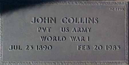 COLLINS, JOHN - Maricopa County, Arizona | JOHN COLLINS - Arizona Gravestone Photos