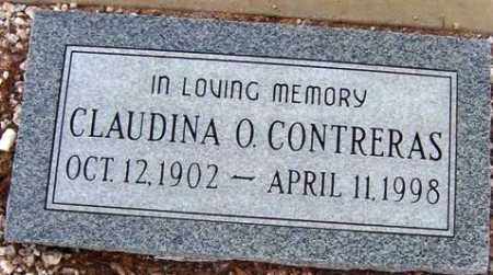 CONTRERAS, CLAUDINA O. - Maricopa County, Arizona | CLAUDINA O. CONTRERAS - Arizona Gravestone Photos