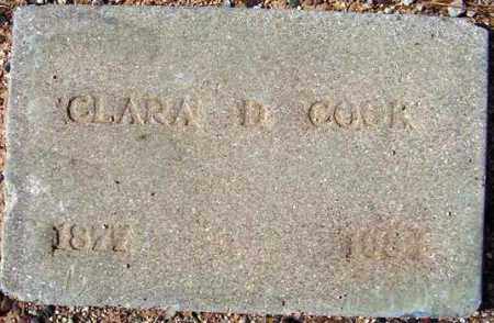 DAILEY COOK, CLARA D. - Maricopa County, Arizona | CLARA D. DAILEY COOK - Arizona Gravestone Photos
