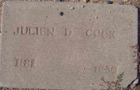 COOK, JULIEN DALE - Maricopa County, Arizona | JULIEN DALE COOK - Arizona Gravestone Photos