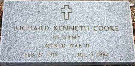 COOKE, RICHARD KENNETH - Maricopa County, Arizona | RICHARD KENNETH COOKE - Arizona Gravestone Photos