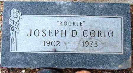 CORIO, JOSEPH D. (ROCKIE) - Maricopa County, Arizona | JOSEPH D. (ROCKIE) CORIO - Arizona Gravestone Photos