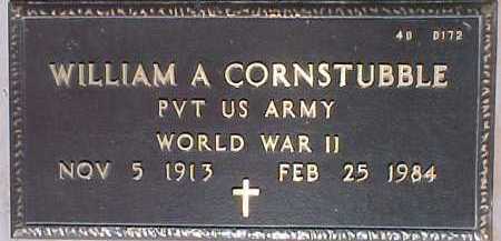 CORNSTUBBLE, WILLIAM A. - Maricopa County, Arizona | WILLIAM A. CORNSTUBBLE - Arizona Gravestone Photos
