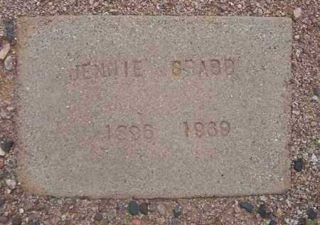 CRABB, JENNIE - Maricopa County, Arizona | JENNIE CRABB - Arizona Gravestone Photos