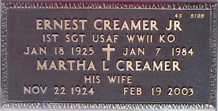 CREAMER, ERNEST, JR. - Maricopa County, Arizona | ERNEST, JR. CREAMER - Arizona Gravestone Photos