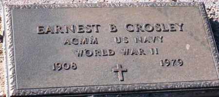 CROSLEY, EARNEST B. - Maricopa County, Arizona | EARNEST B. CROSLEY - Arizona Gravestone Photos