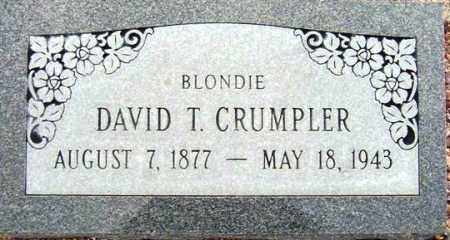 CRUMPLER, DAVID TILTON (BLONDIE) - Maricopa County, Arizona | DAVID TILTON (BLONDIE) CRUMPLER - Arizona Gravestone Photos