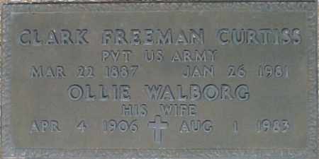 CURTISS, CLARK FREEMAN - Maricopa County, Arizona | CLARK FREEMAN CURTISS - Arizona Gravestone Photos