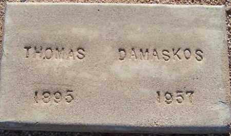 DAMASKOS, THOMAS - Maricopa County, Arizona | THOMAS DAMASKOS - Arizona Gravestone Photos