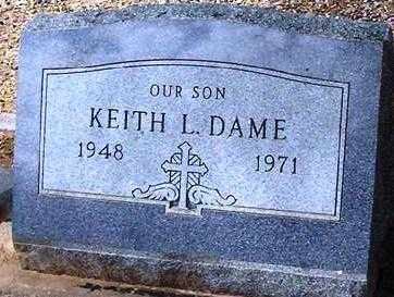 DAME, KEITH L. - Maricopa County, Arizona | KEITH L. DAME - Arizona Gravestone Photos