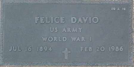 DAVIO, FELICE - Maricopa County, Arizona | FELICE DAVIO - Arizona Gravestone Photos