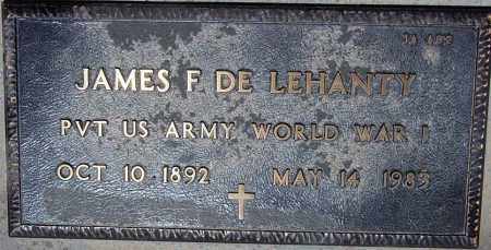 DE LEHANTY, JAMES F. - Maricopa County, Arizona | JAMES F. DE LEHANTY - Arizona Gravestone Photos