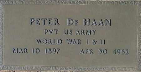 DEHAAN, PETER - Maricopa County, Arizona | PETER DEHAAN - Arizona Gravestone Photos