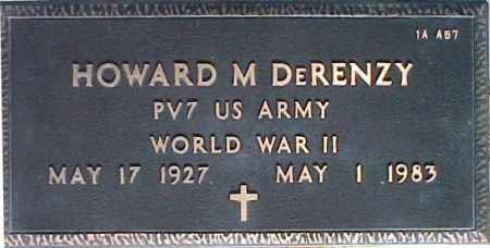 DERENZY, HOWARD M. - Maricopa County, Arizona | HOWARD M. DERENZY - Arizona Gravestone Photos