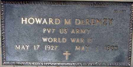 DERENZY, HOWARD M. - Maricopa County, Arizona | HOWARD M. DERENZY - Arizona Gravestone Photos
