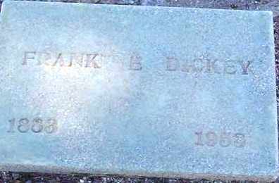 DICKEY, FRANK ELDRIDGE - Maricopa County, Arizona | FRANK ELDRIDGE DICKEY - Arizona Gravestone Photos
