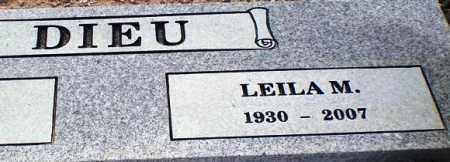 DIEU, LEILA - Maricopa County, Arizona | LEILA DIEU - Arizona Gravestone Photos