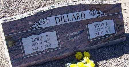 DILLARD, EDWIN P. - Maricopa County, Arizona | EDWIN P. DILLARD - Arizona Gravestone Photos
