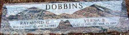 DOBBINS, RAYMOND GENE - Maricopa County, Arizona | RAYMOND GENE DOBBINS - Arizona Gravestone Photos