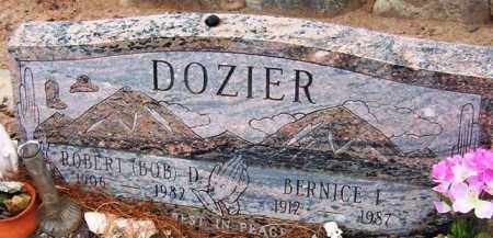 LISTER DOZIER, BERNICE I. - Maricopa County, Arizona | BERNICE I. LISTER DOZIER - Arizona Gravestone Photos