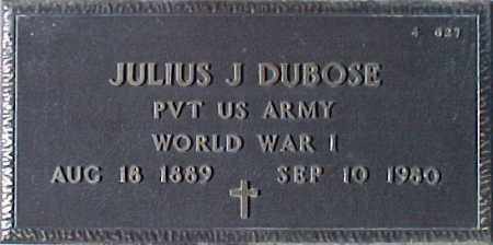 DUBOSE, JULIUS J. - Maricopa County, Arizona | JULIUS J. DUBOSE - Arizona Gravestone Photos