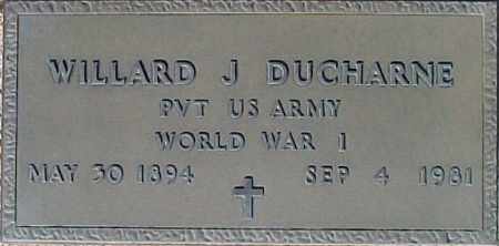 DUCHARNE, WILLARD J - Maricopa County, Arizona | WILLARD J DUCHARNE - Arizona Gravestone Photos