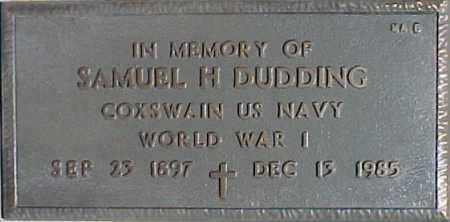 DUDDING, SAMUEL H. - Maricopa County, Arizona | SAMUEL H. DUDDING - Arizona Gravestone Photos