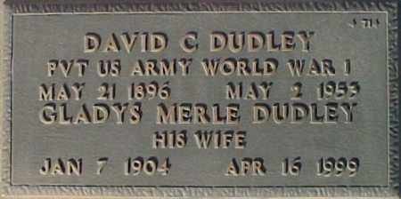 DUDLEY, DAVID C. - Maricopa County, Arizona | DAVID C. DUDLEY - Arizona Gravestone Photos
