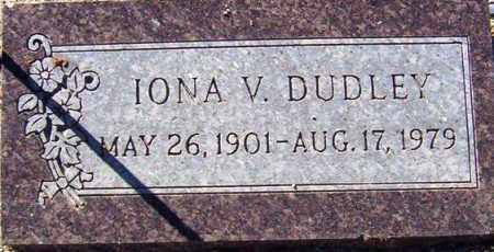 DUDLEY, IONA V. - Maricopa County, Arizona | IONA V. DUDLEY - Arizona Gravestone Photos