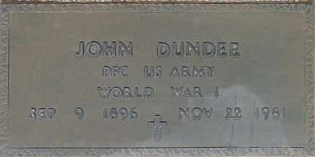 DUNDEE, JOHN - Maricopa County, Arizona | JOHN DUNDEE - Arizona Gravestone Photos