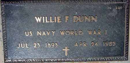 DUNN, WILLIE F. - Maricopa County, Arizona | WILLIE F. DUNN - Arizona Gravestone Photos