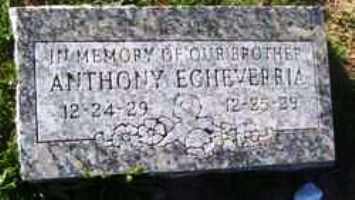 ECHEVERRIA, ANTONIO - Maricopa County, Arizona | ANTONIO ECHEVERRIA - Arizona Gravestone Photos