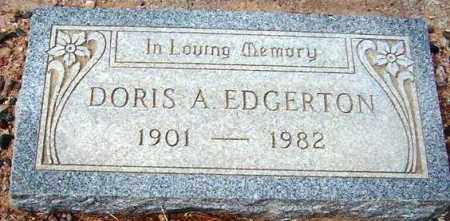 EDGERTON, DORIS A. - Maricopa County, Arizona | DORIS A. EDGERTON - Arizona Gravestone Photos