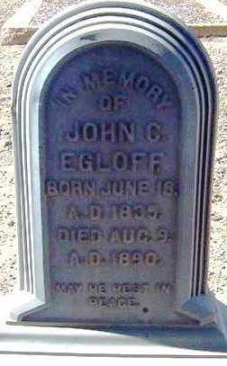 EGLOFF, JOHN C. - Maricopa County, Arizona | JOHN C. EGLOFF - Arizona Gravestone Photos