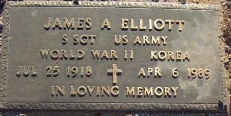 ELLIOTT, JAMES A. - Maricopa County, Arizona | JAMES A. ELLIOTT - Arizona Gravestone Photos