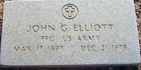 ELLIOTT, JOHN G. - Maricopa County, Arizona | JOHN G. ELLIOTT - Arizona Gravestone Photos