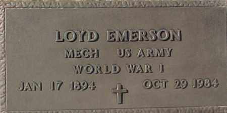 EMERSON, LOYD - Maricopa County, Arizona | LOYD EMERSON - Arizona Gravestone Photos